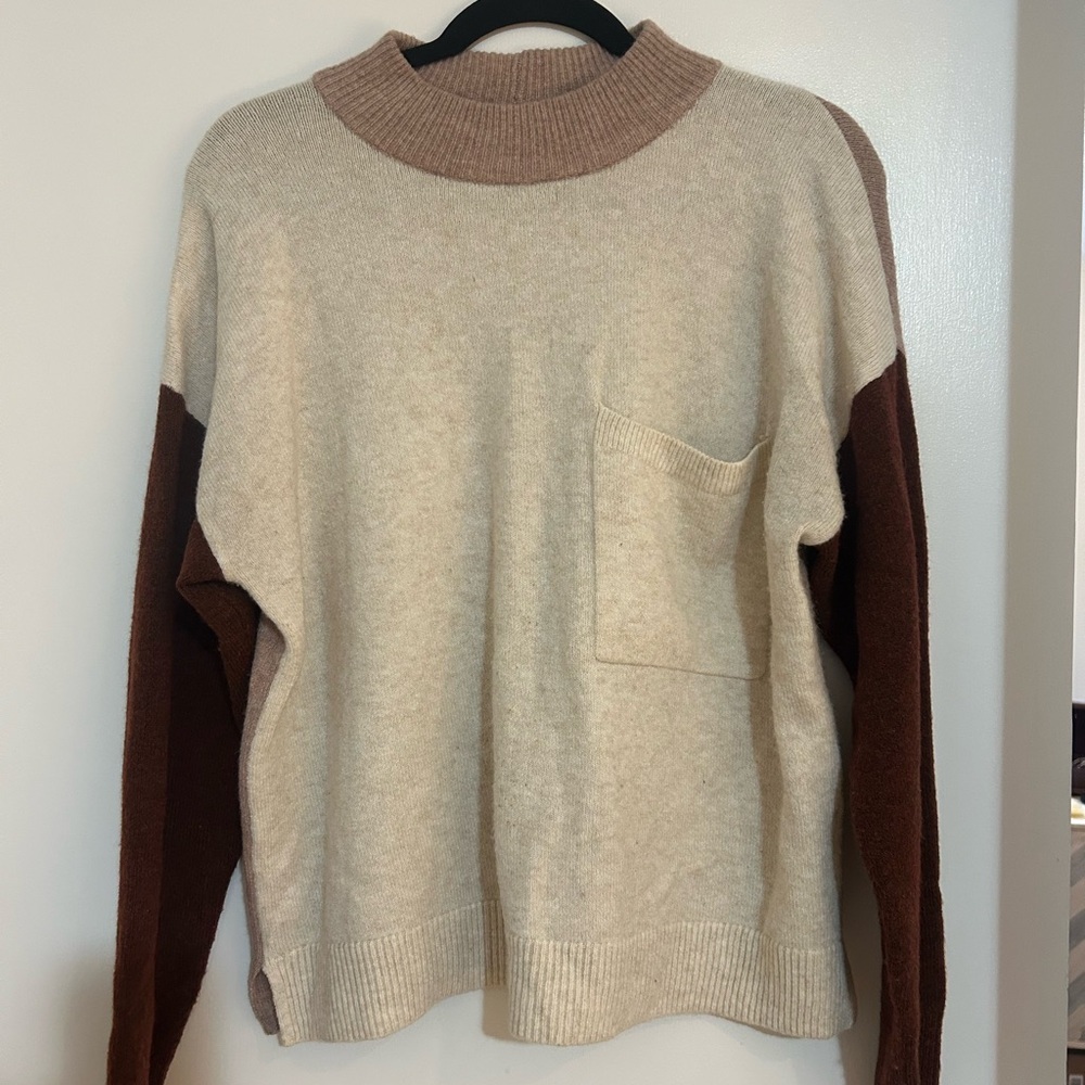 Mock neck madewell sweater
